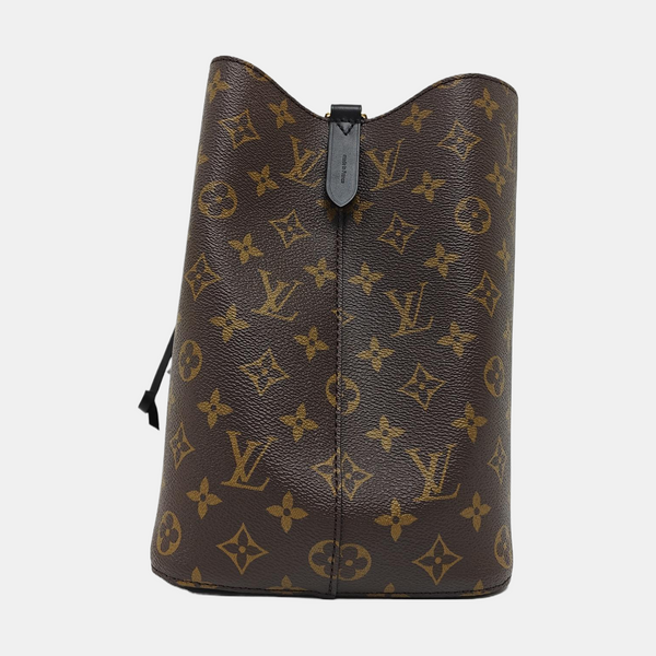 NÉONOÉ MM Monogram Coated Canvas Brown