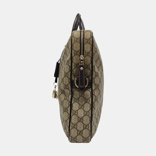 Duffle Monogram Coated Canvas Beige
