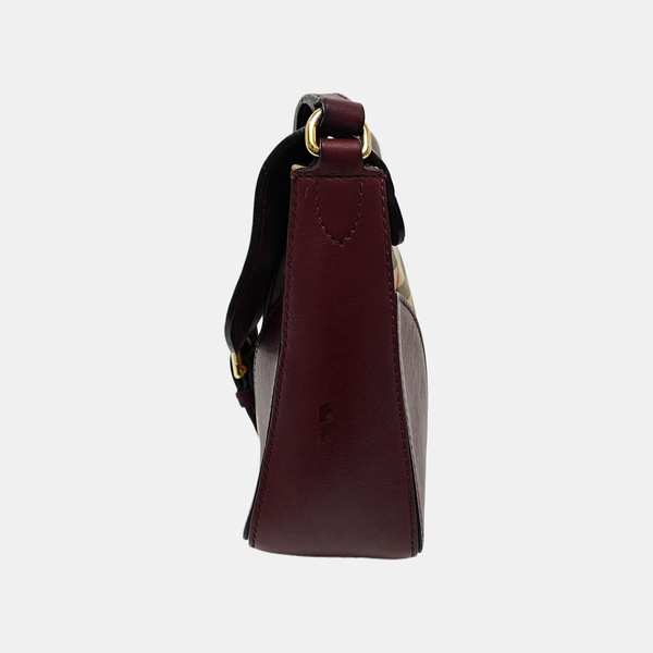 Calfskin Crossbody Bag Red
