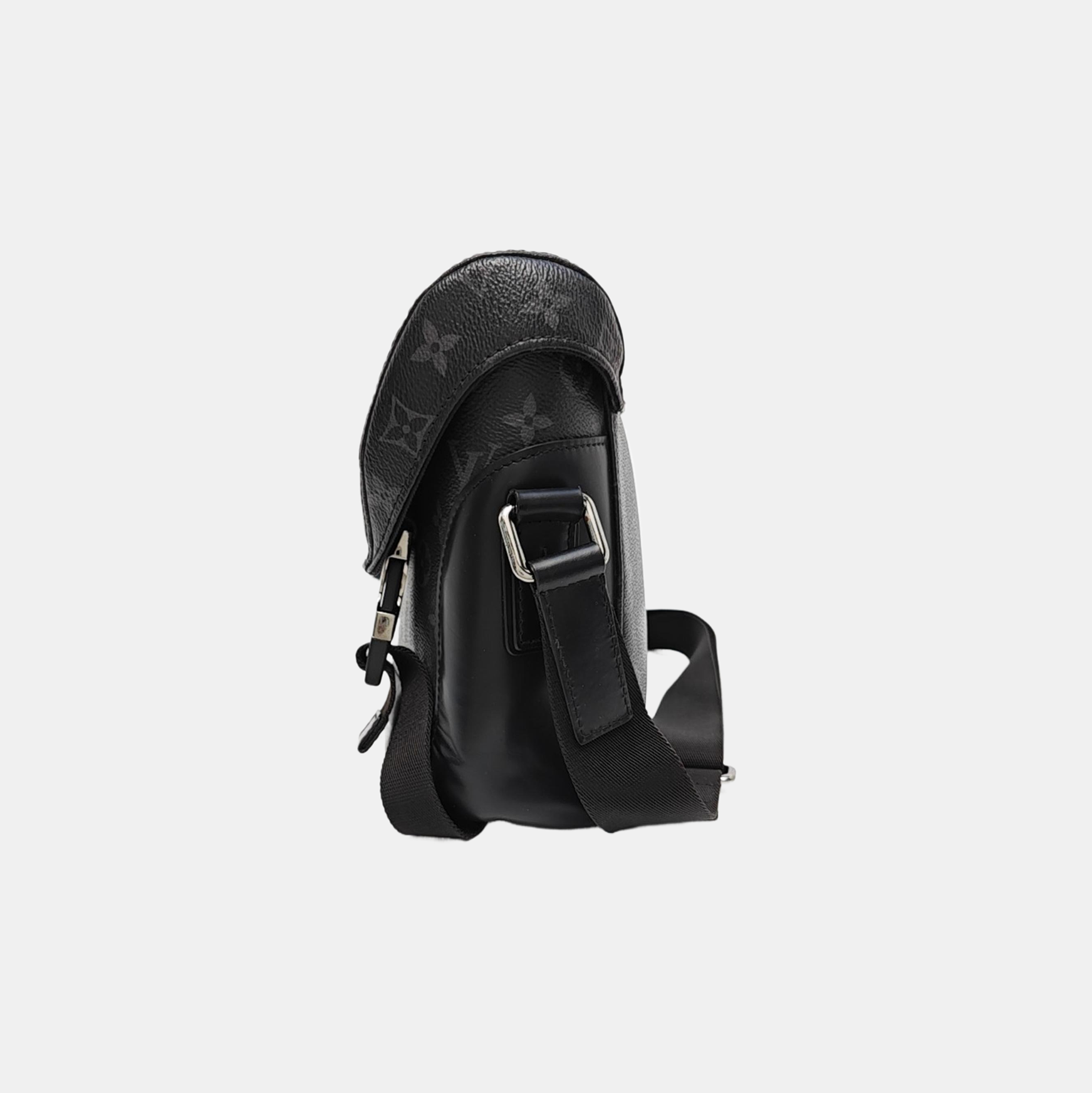 VOYAGER PM Monogram Coated Canvas Black