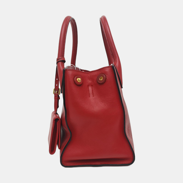 Monochrome Calfskin Red