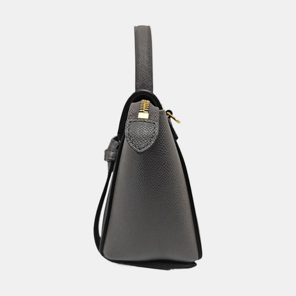BELT PICO Calfskin Gray