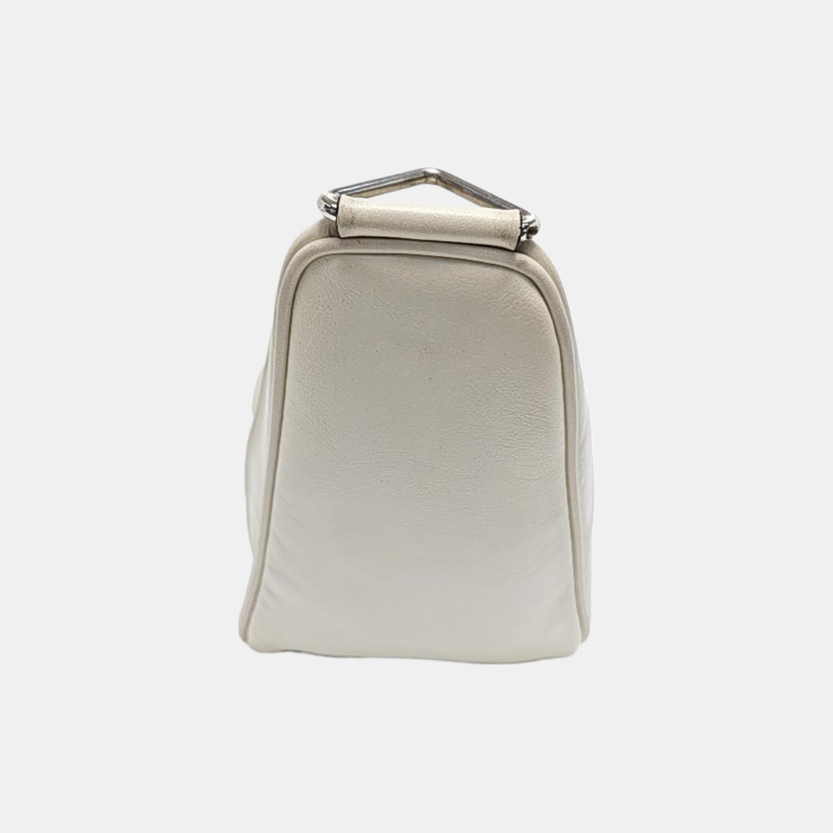 Triangle Calfskin White
