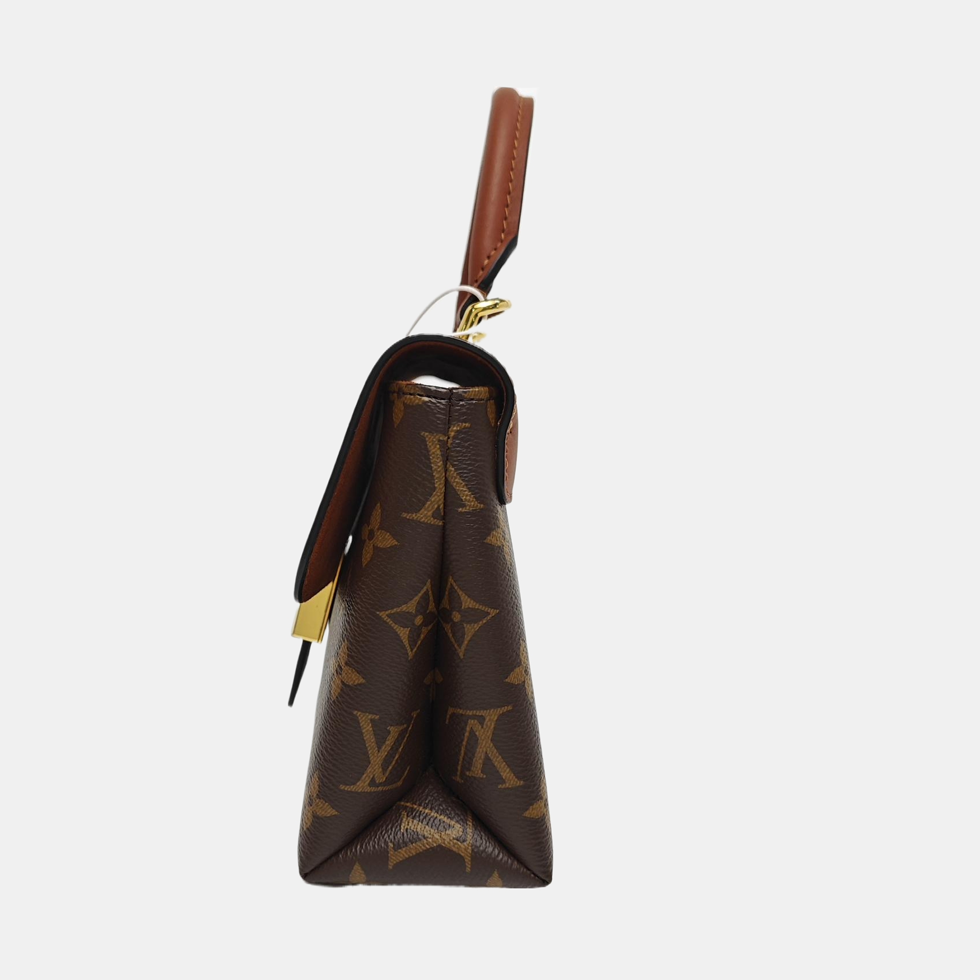 LOCKY BB Monogram Coated Canvas Brown