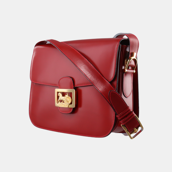 SULKY Medium Calfskin Red
