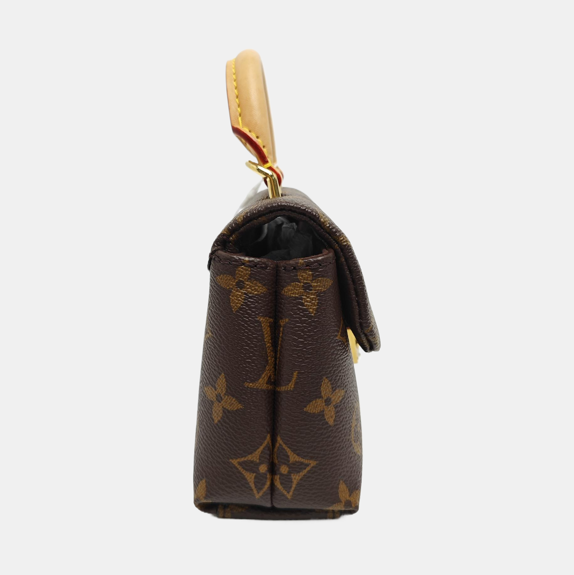 MADELEINE Monogram Coated Canvas Brown