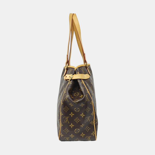 BATIGNOLLES MM Monogram Coated Canvas Brown