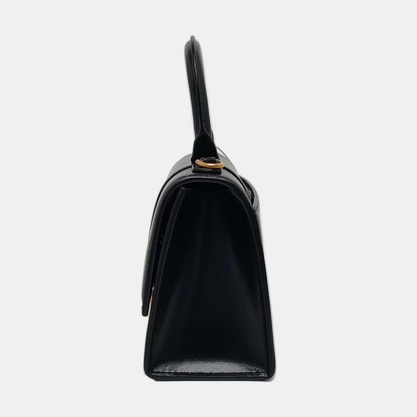 Hourglass XS Calfskin Black