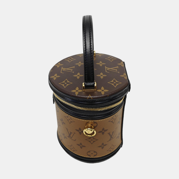 CANNES PM Monogram Coated Canvas Brown