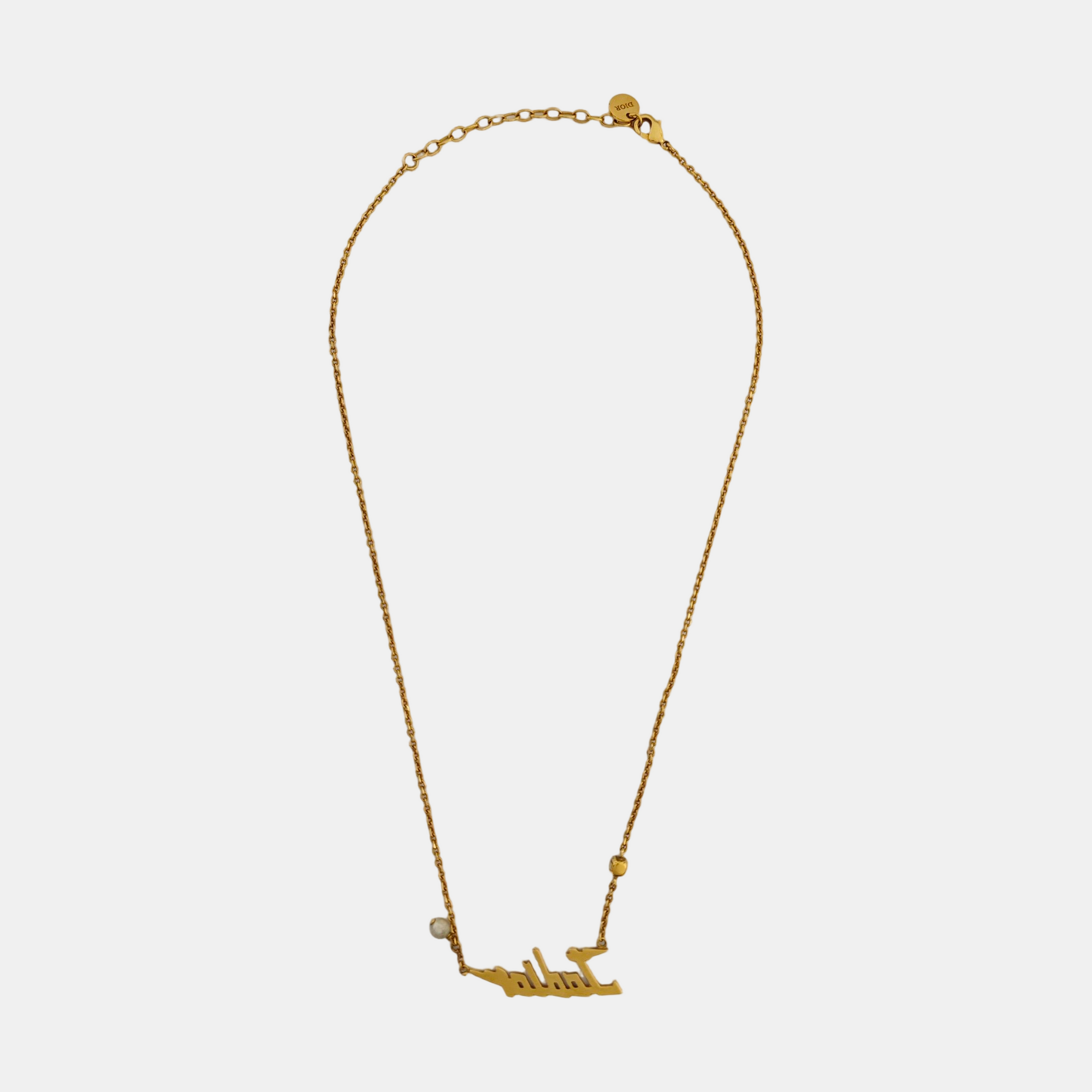 J'adior Metal Gold Necklace