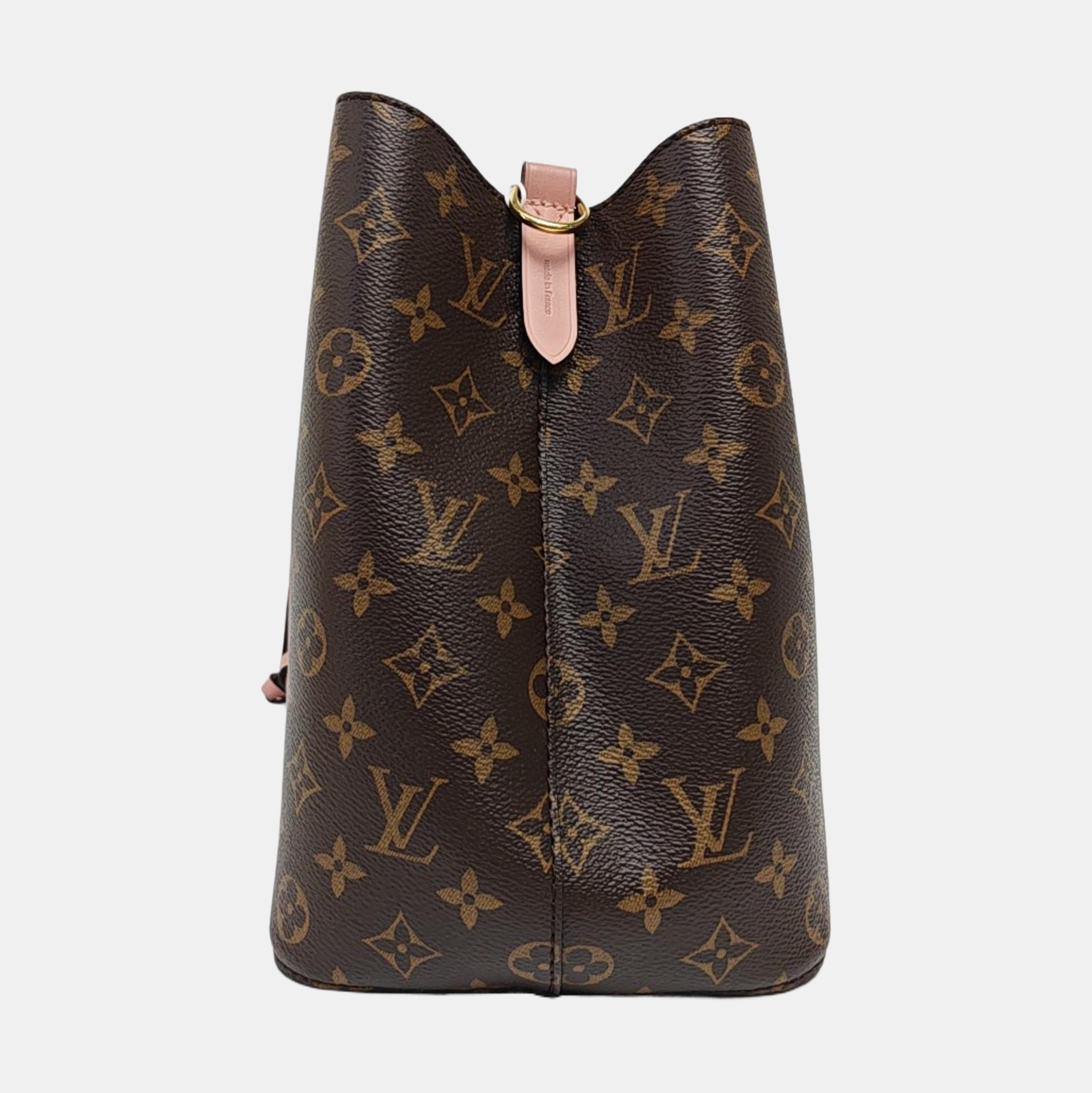 NÉONOÉ MM Monogram Coated Canvas Brown