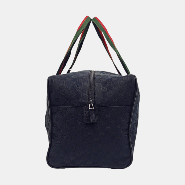 Monogram Canvas Top Handle Bag Blue