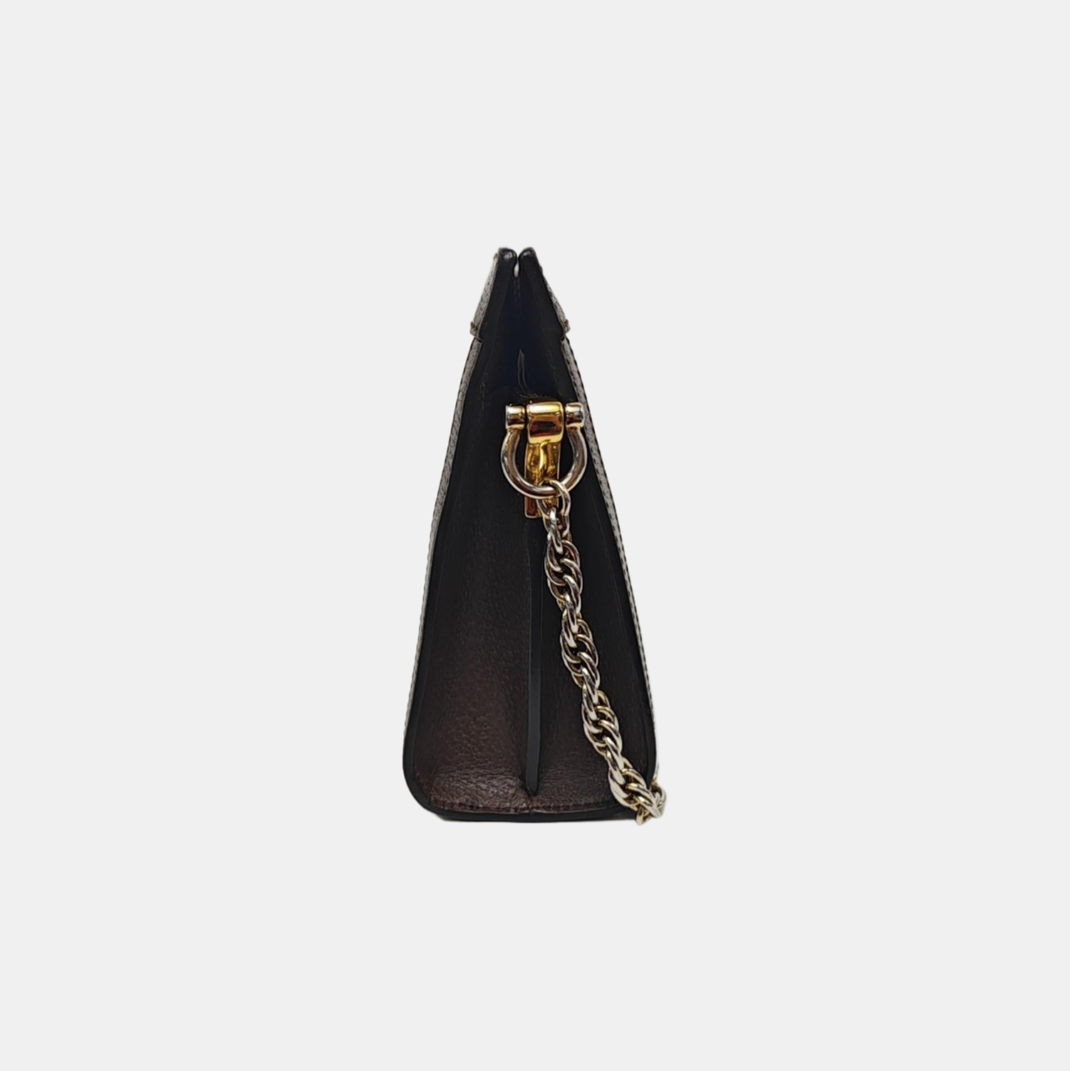 Ophidia Small Monogram Coated Canvas Beige
