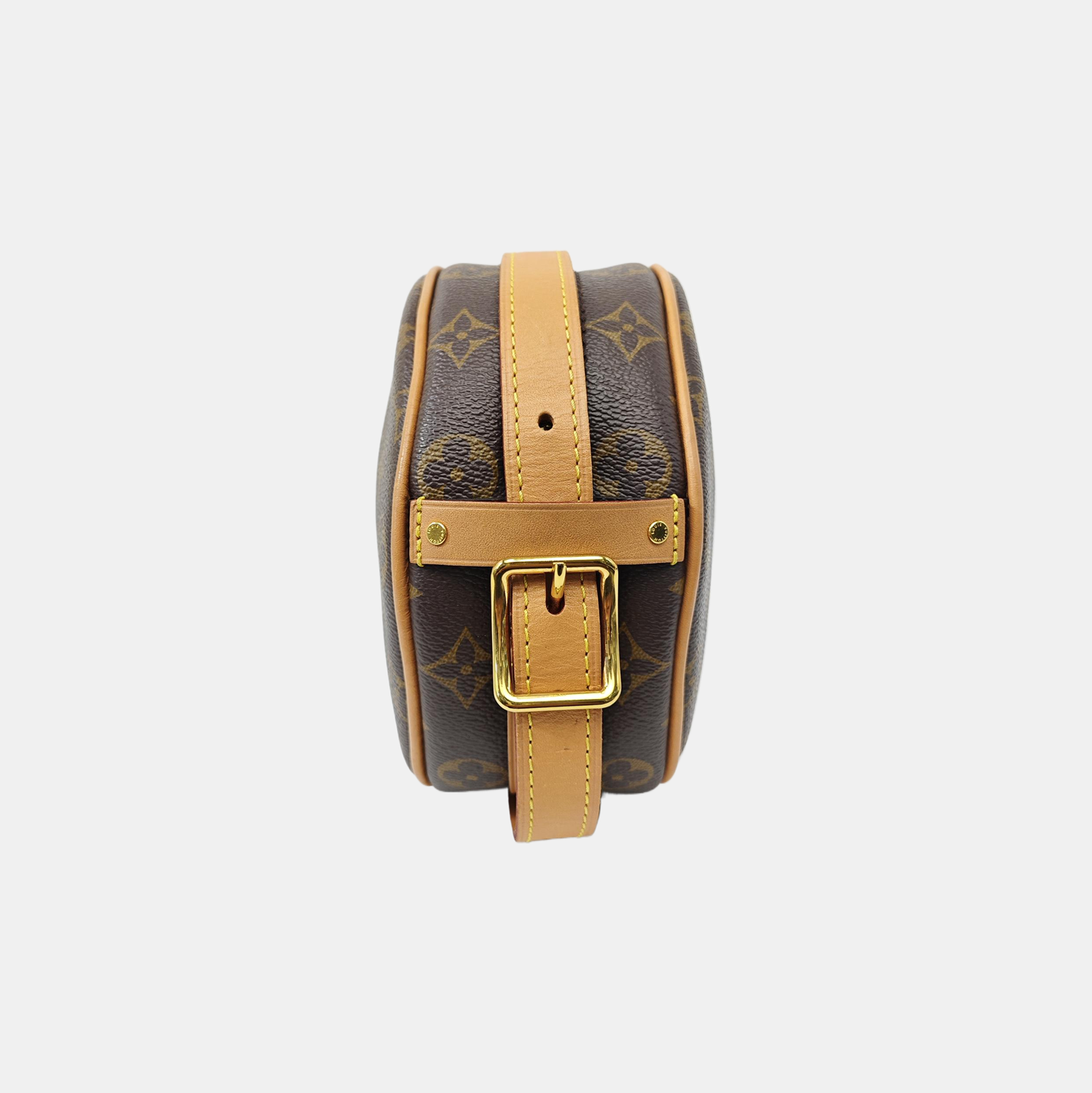 BOITE CHAPEAU PM Monogram Coated Canvas Brown