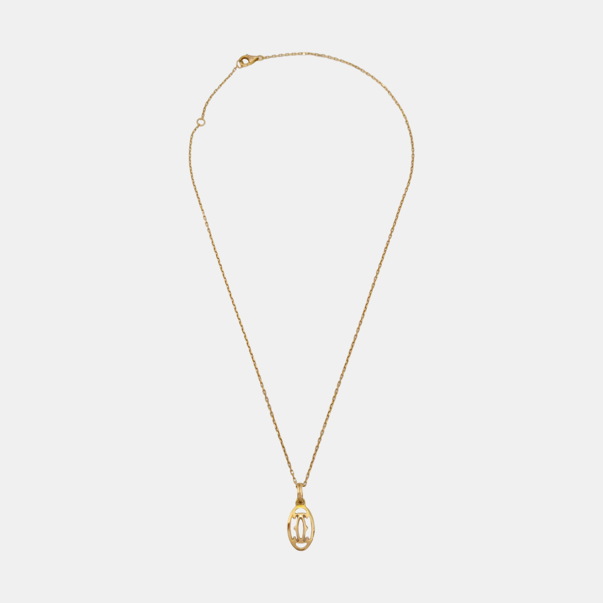LOGO DE CARTIER 18k Rose Gold Necklace