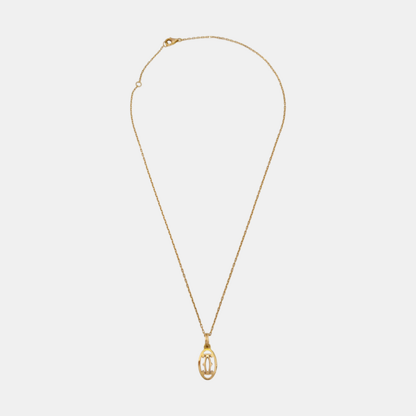 LOGO DE CARTIER 18k Rose Gold Necklace