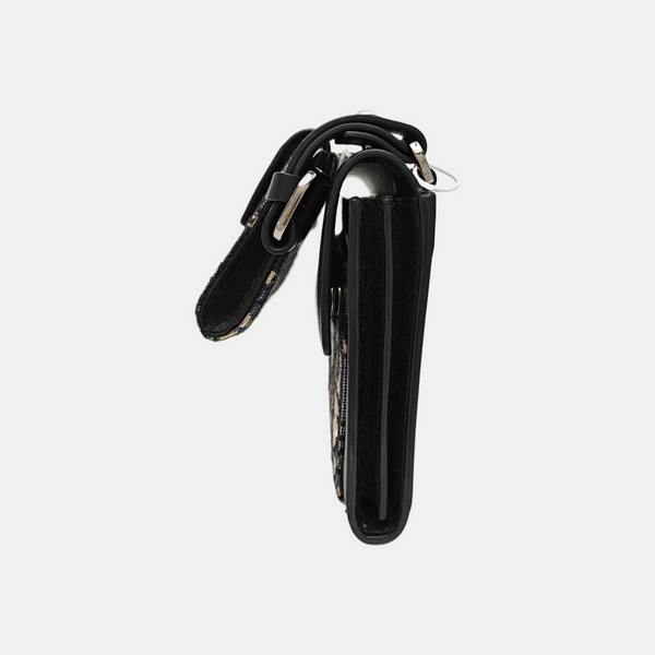 Calfskin Crossbody Bag Black