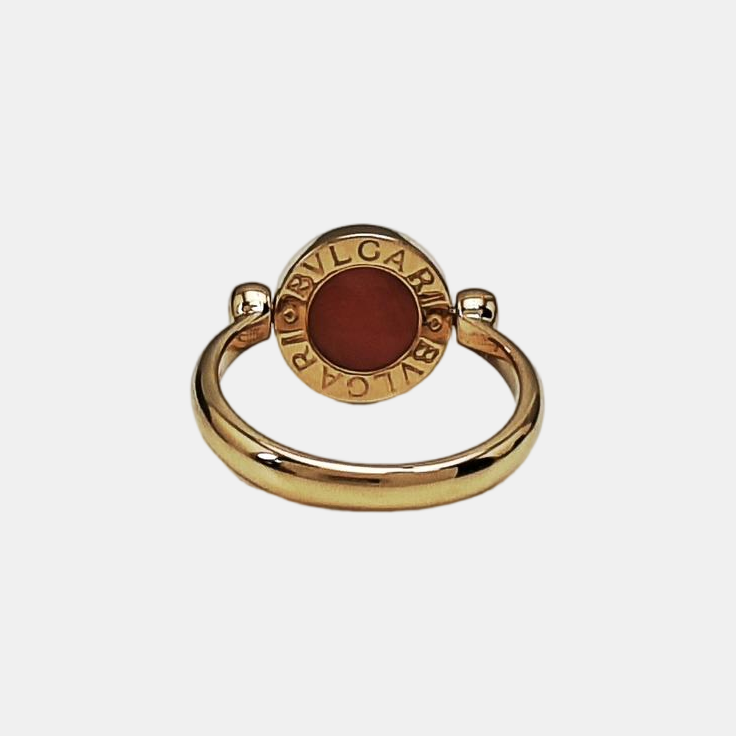 BVLGARI BVLGARI 18k Rose Gold Ring EU 53