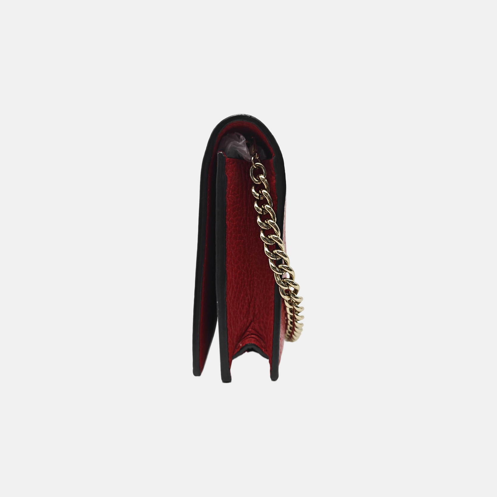 GG Marmont Super Mini Calfskin Red
