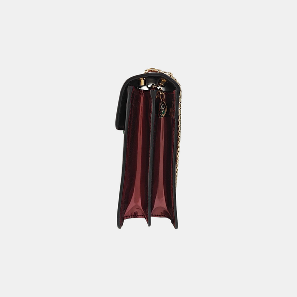 SERPENTI FOREVER Patent Leather Red