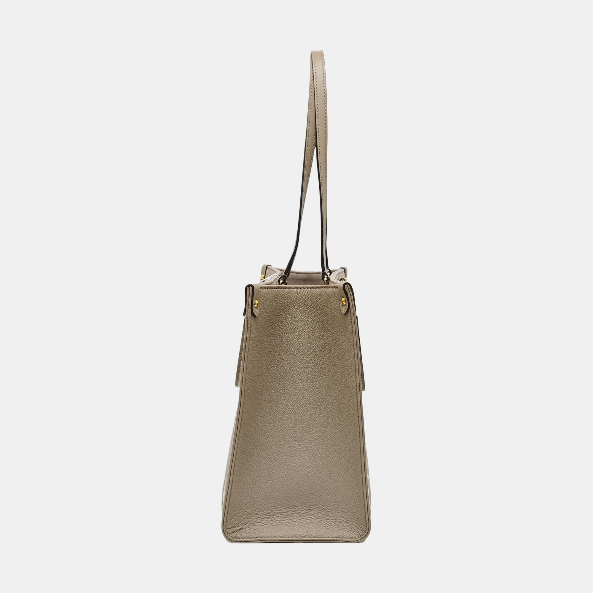 ONTHEGO MM Monogram Calfskin Gray