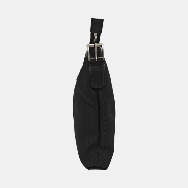 Fabric Shoulder Bag Black