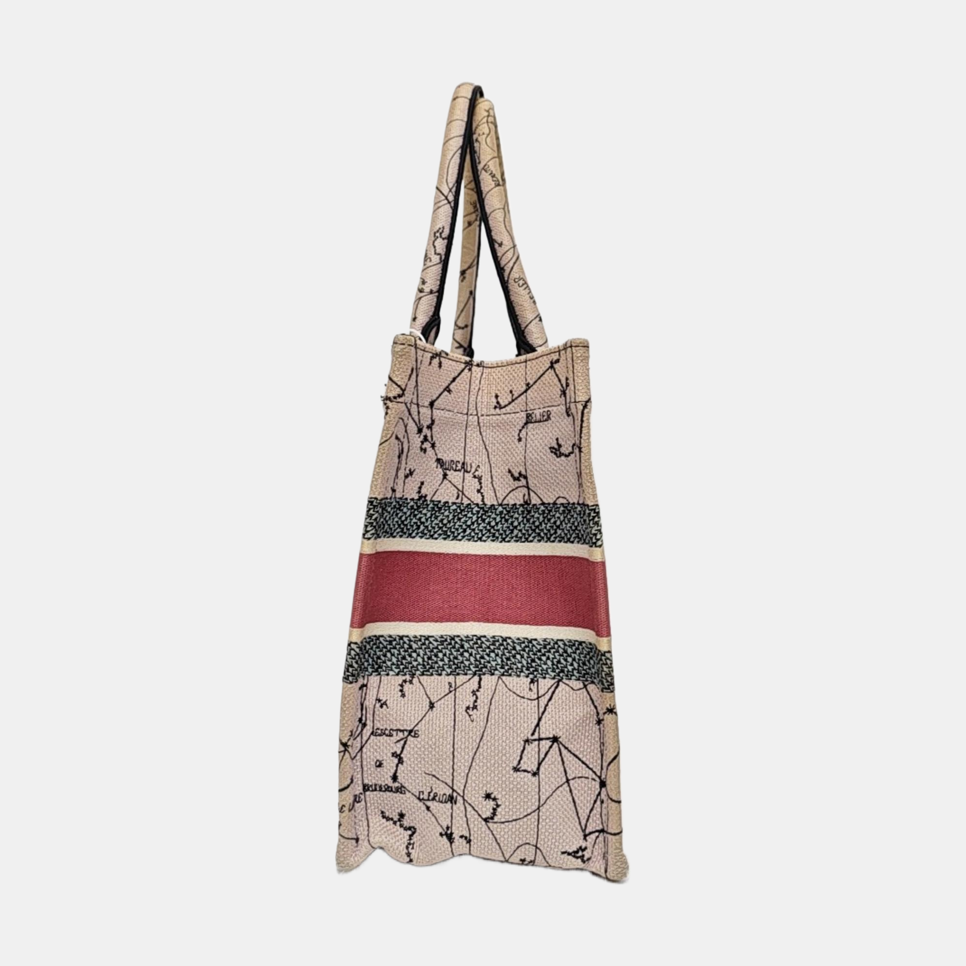 Book Tote Small Canvas Multicolor