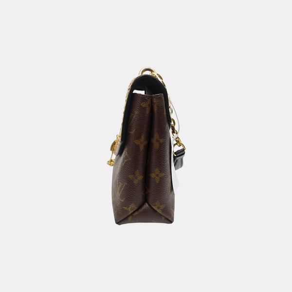 SAINT PLACIDE Monogram Coated Canvas Brown