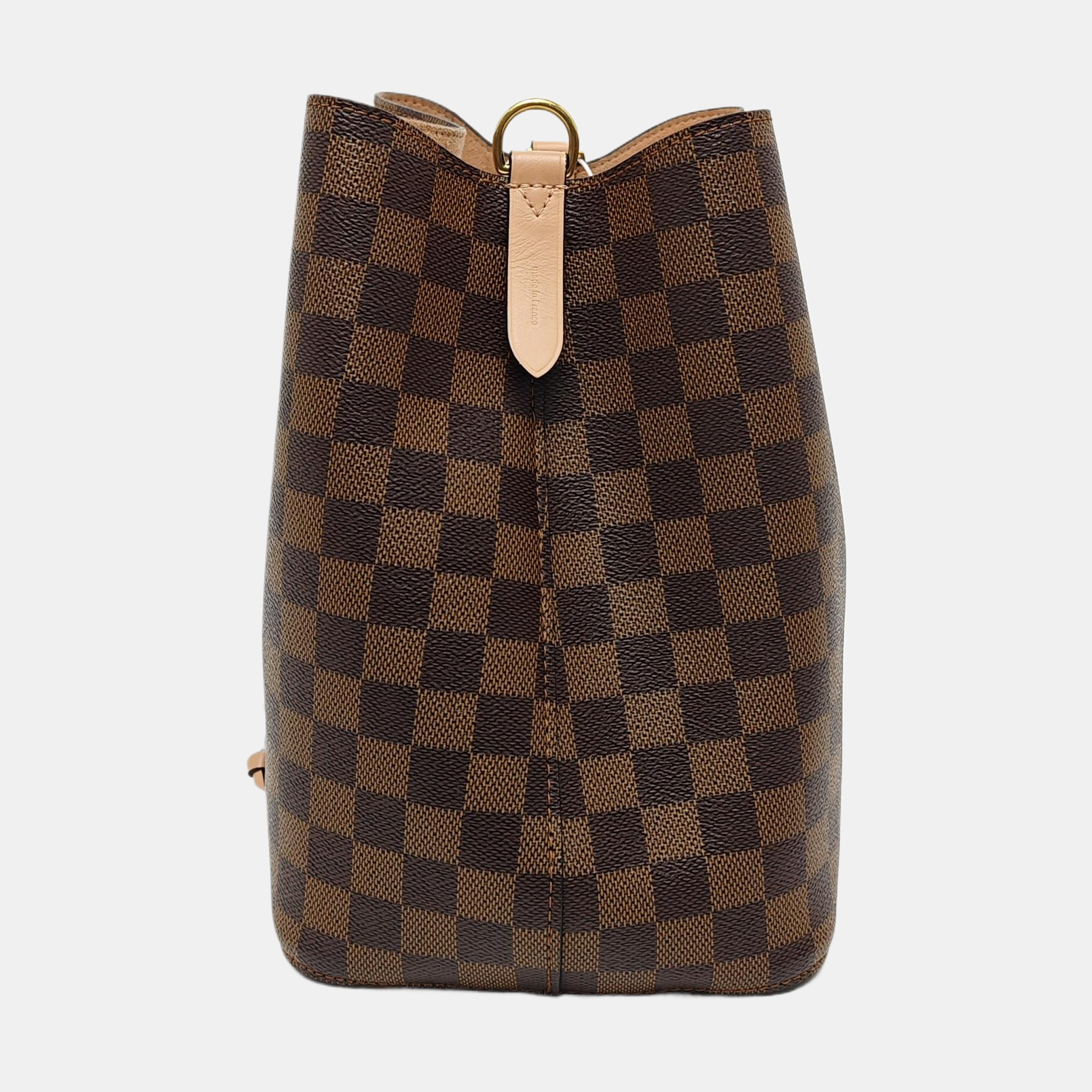 NÉONOÉ MM Damier Ebene Coated Canvas Brown