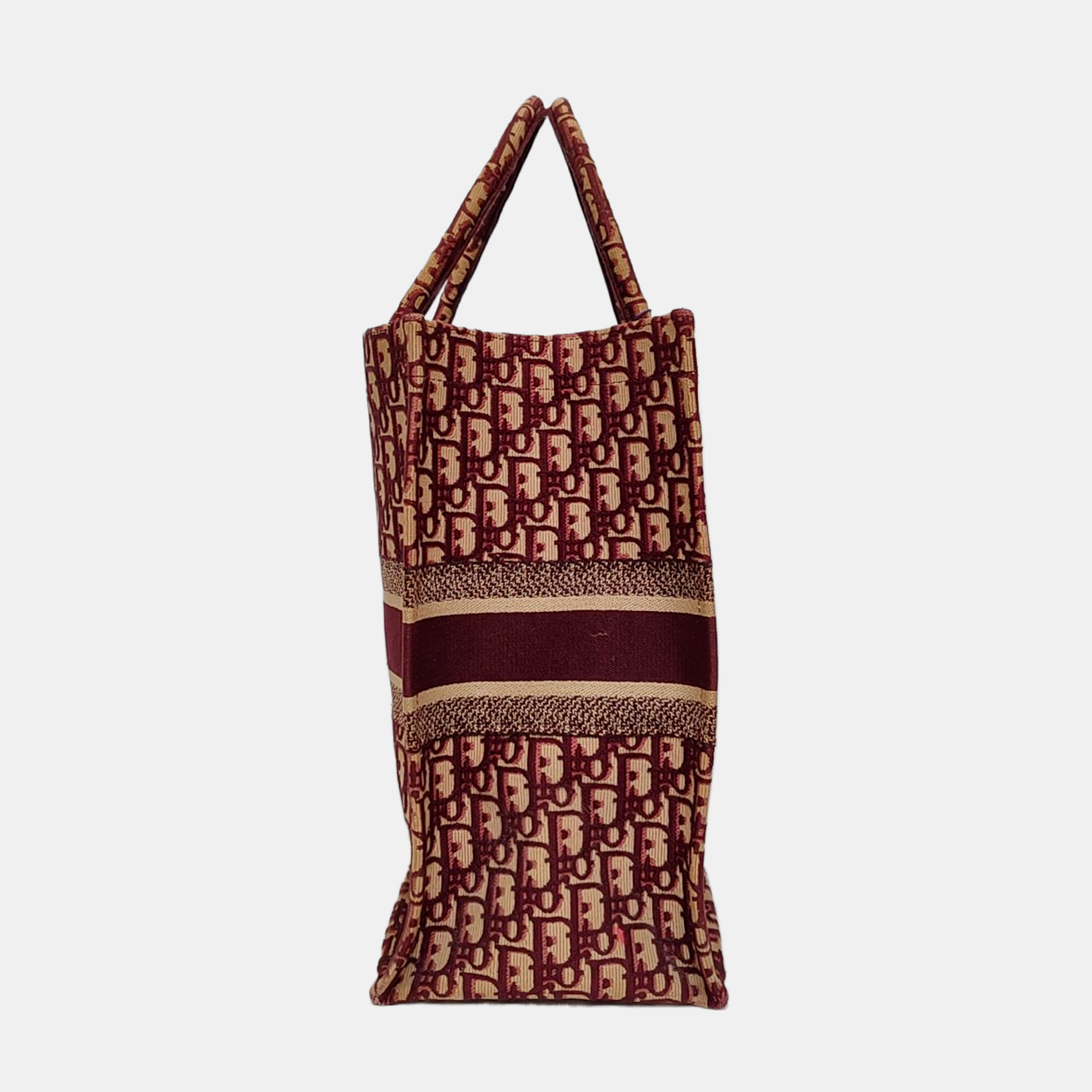 Authenticated pre-owned  Book Tote Large Monogram Canvas Red - Tote Bag at Looply