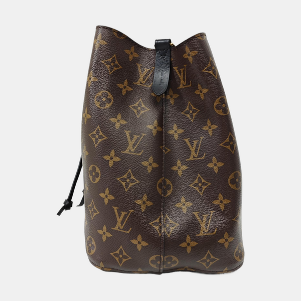 NÉONOÉ MM Monogram Coated Canvas Brown