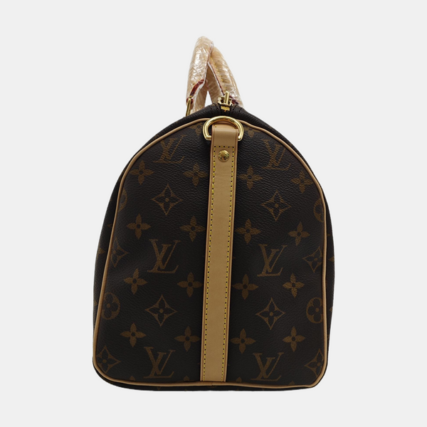 SPEEDY 30 Monogram Coated Canvas Brown