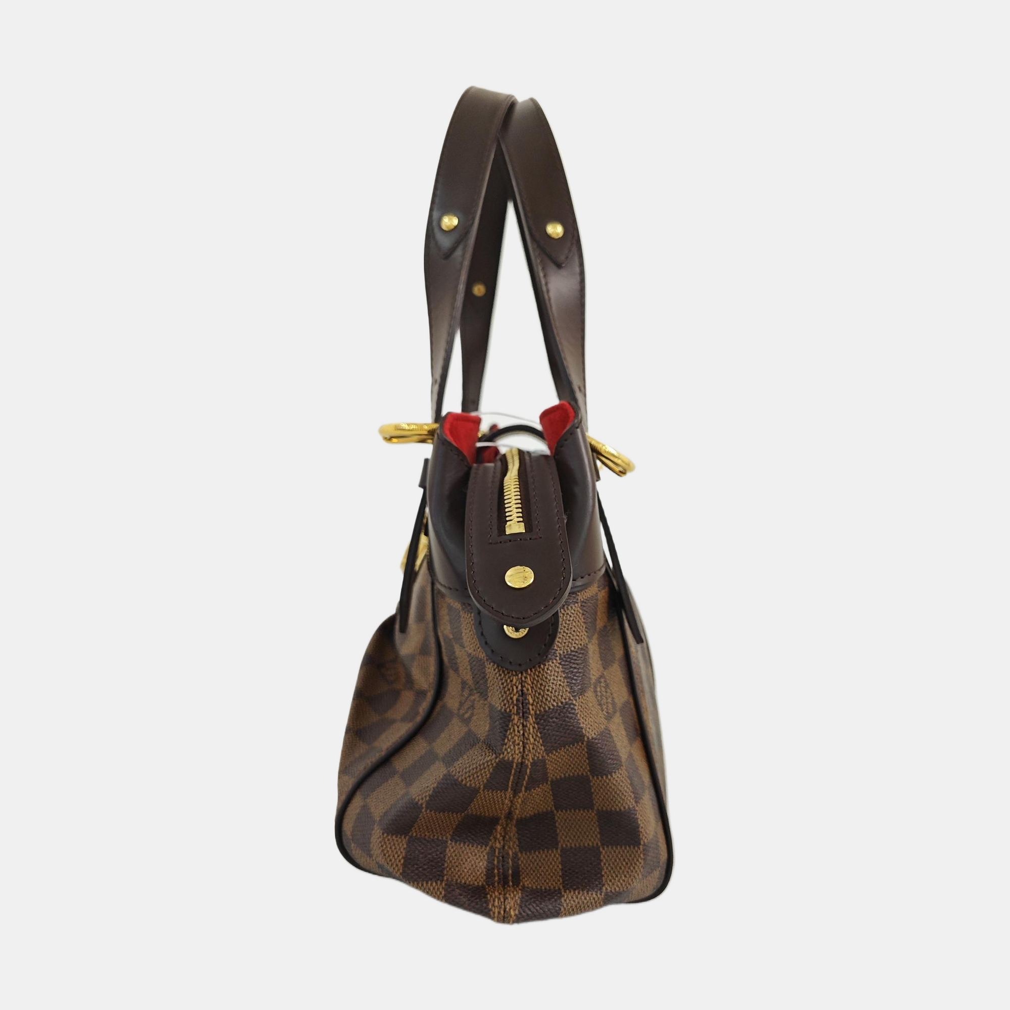 SISTINA PM Damier Ebene Coated Canvas Brown
