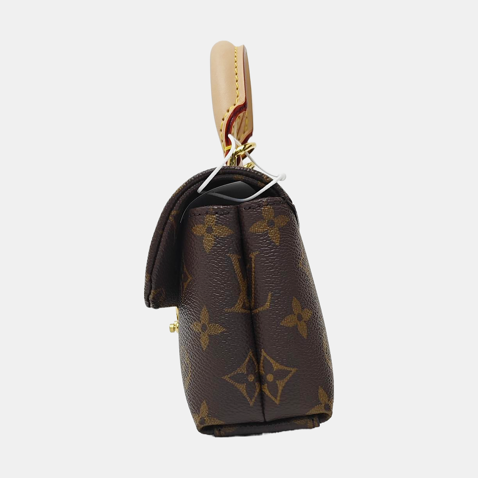 MADELEINE Monogram Coated Canvas Brown