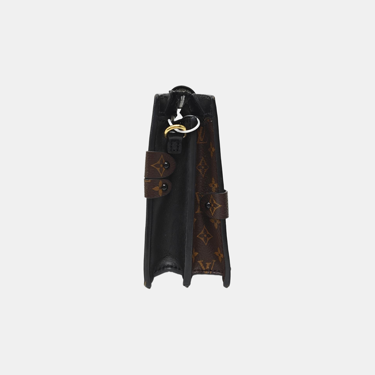 TRUNK Monogram Coated Canvas Brown