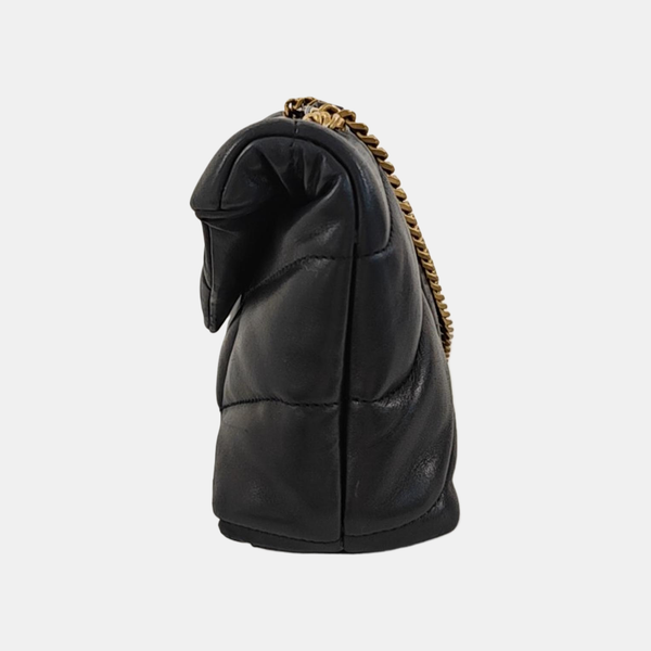 PUFFER Quilted Lambskin Black