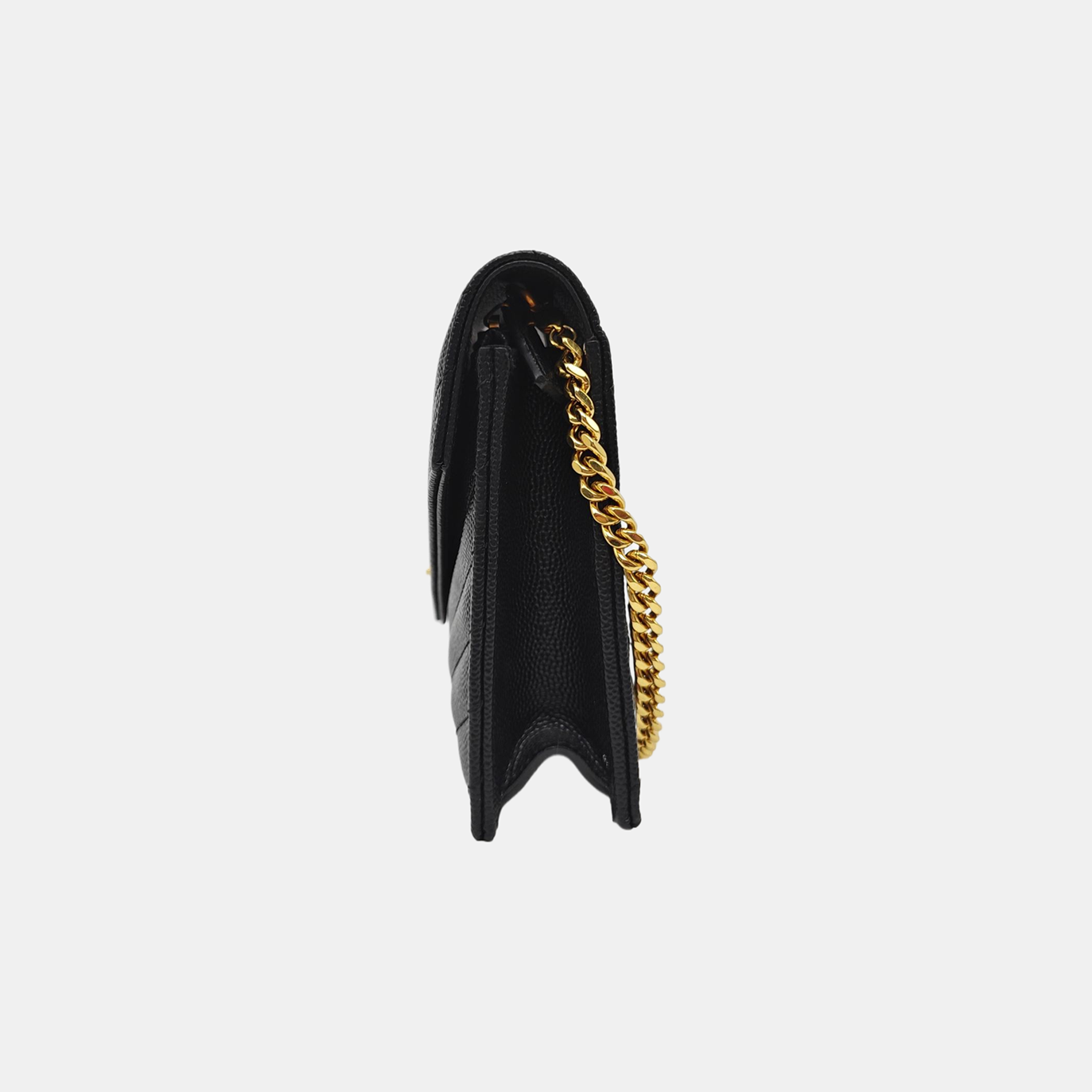 MONOGRAM WOC Chevron Calfskin Black