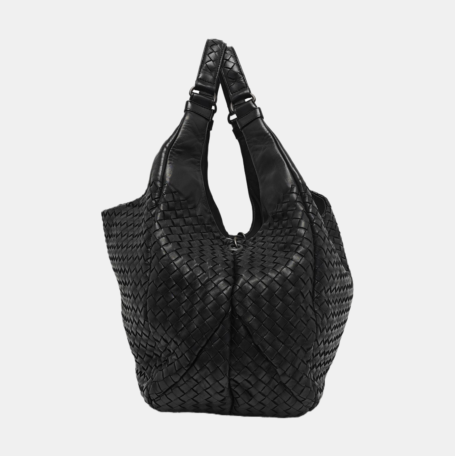 Calfskin Shoulder Bag Black