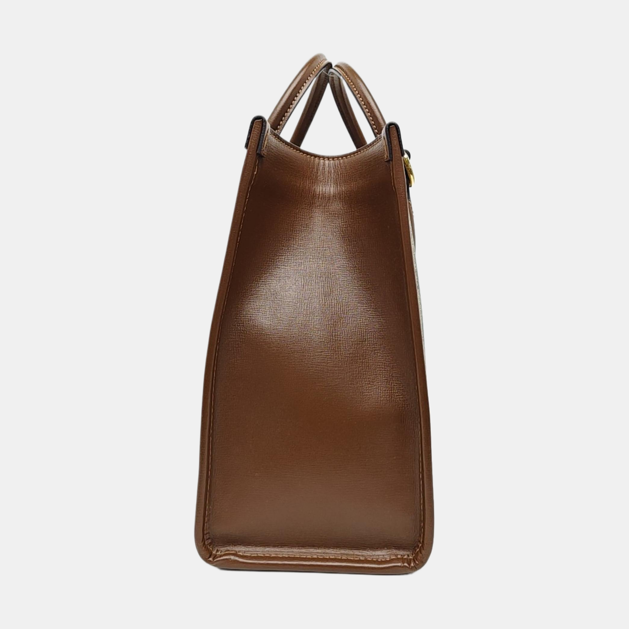 Retro Small Monogram Coated Canvas Brown