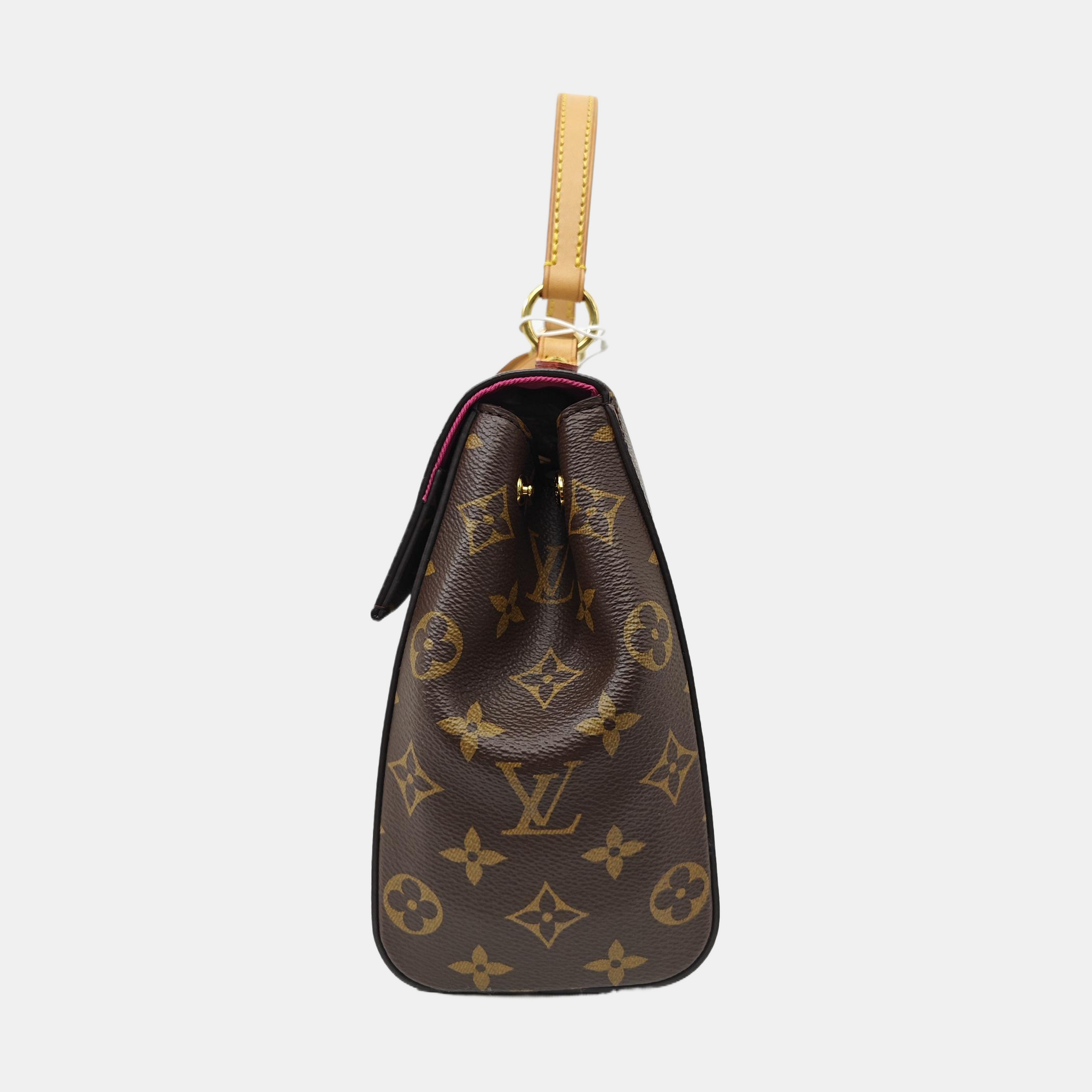 CLUNY PM Monogram Coated Canvas Brown