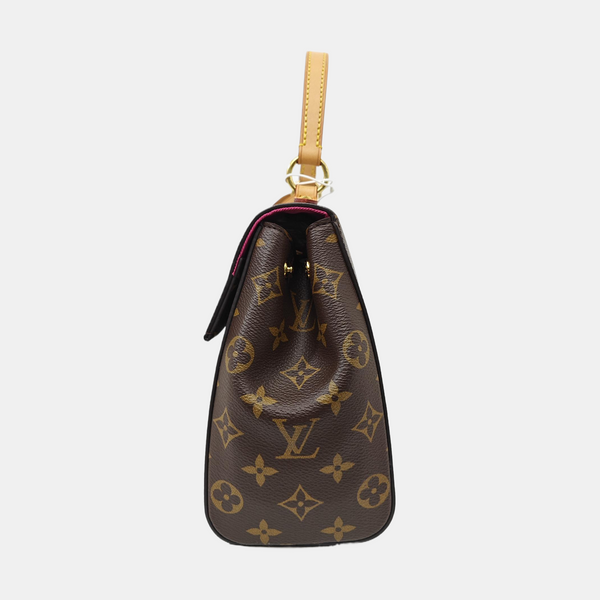 CLUNY PM Monogram Coated Canvas Brown