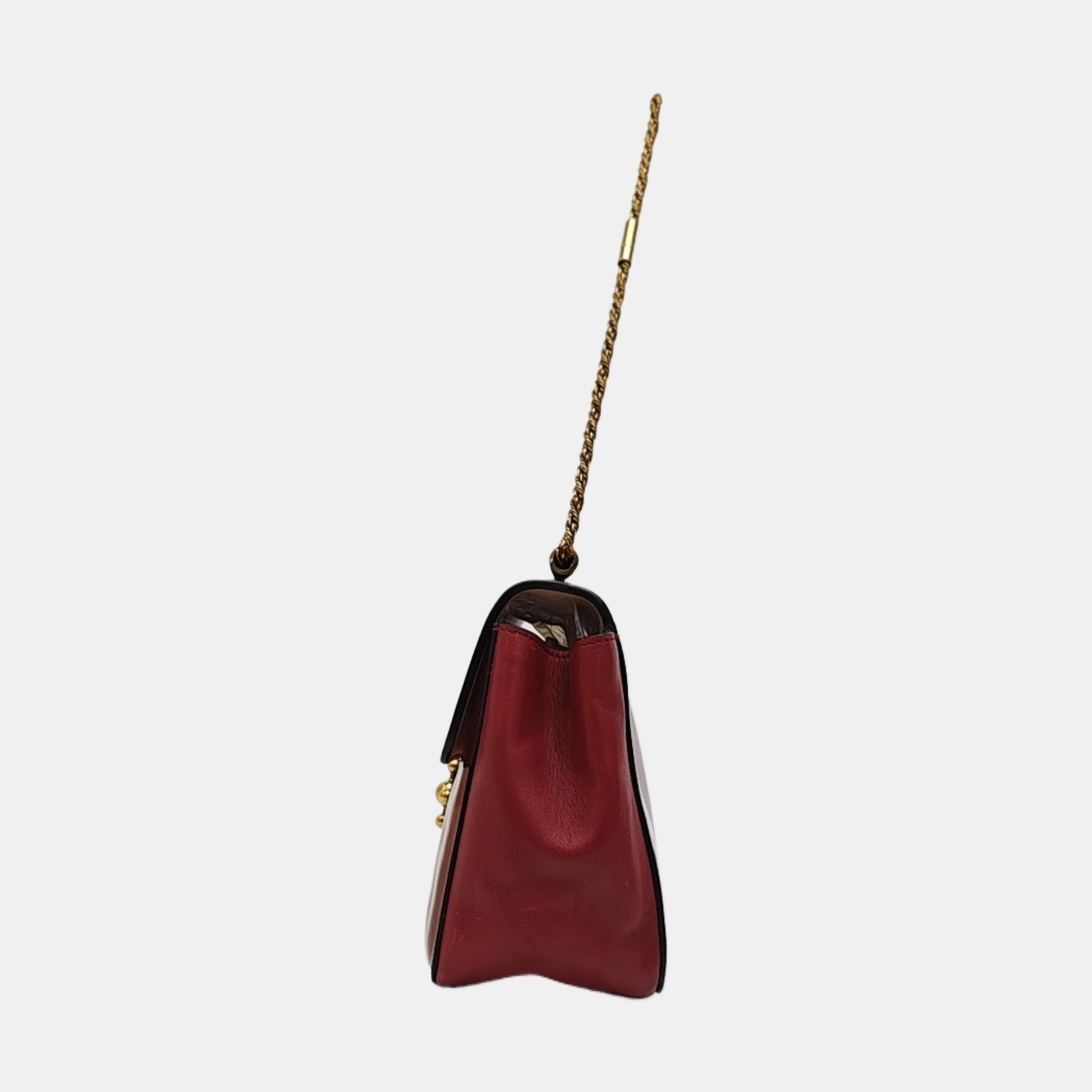 Elsie Patent Leather Red