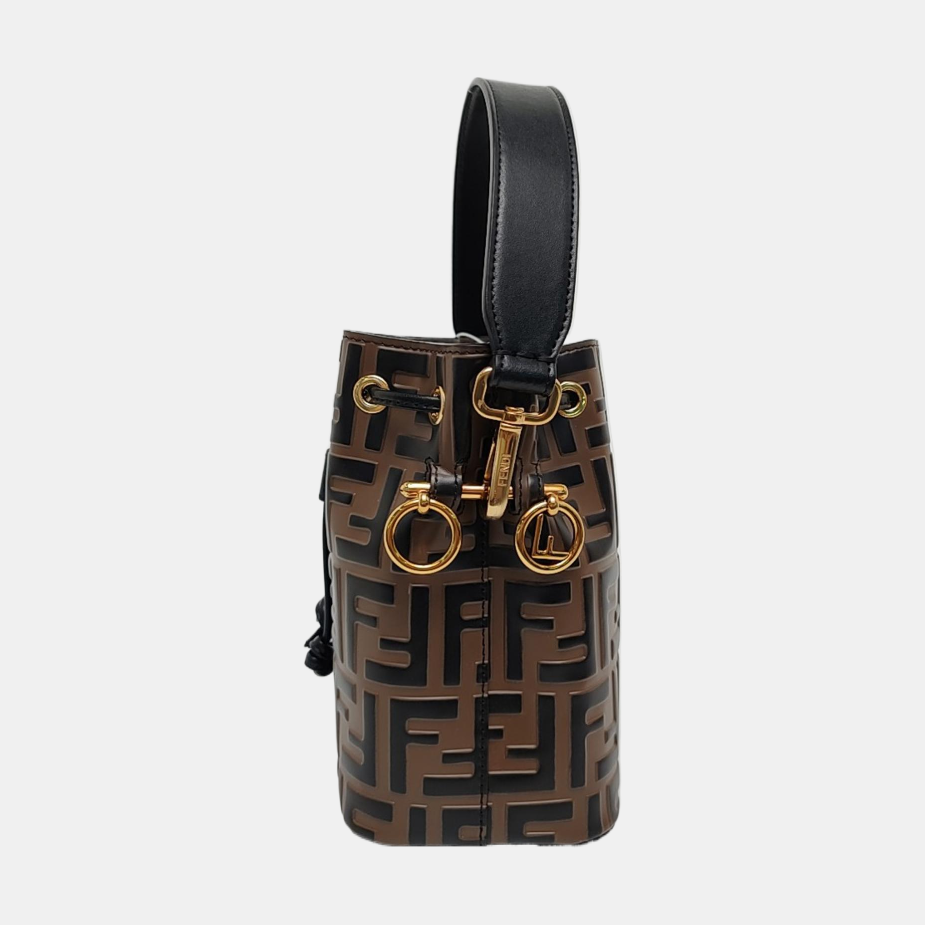 Mon Tresor Mini Monogram Calfskin Brown