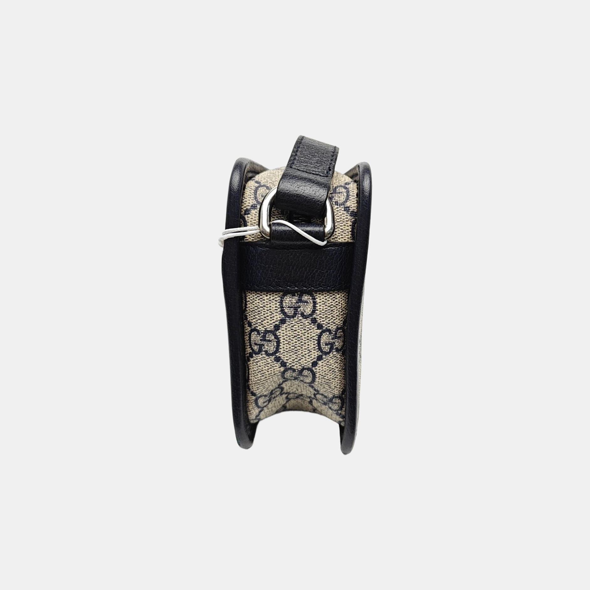 GG Supreme Mini Monogram Coated Canvas Beige
