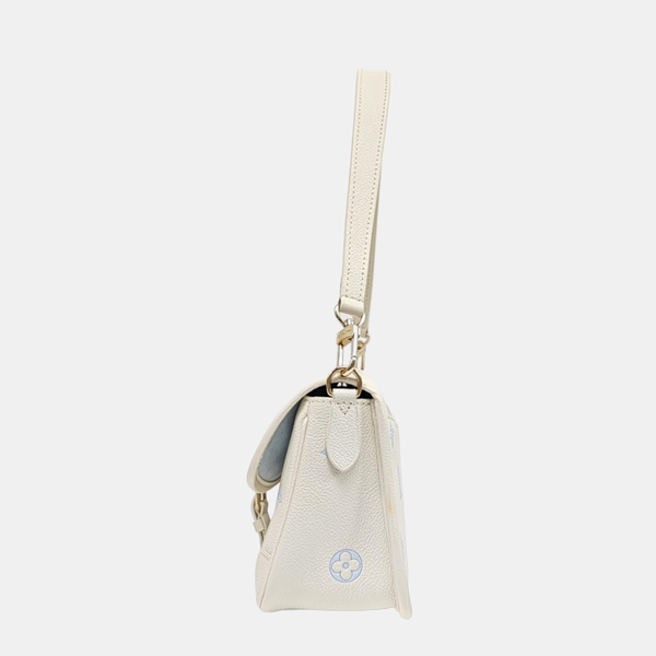 DIANE Monogram Calfskin White
