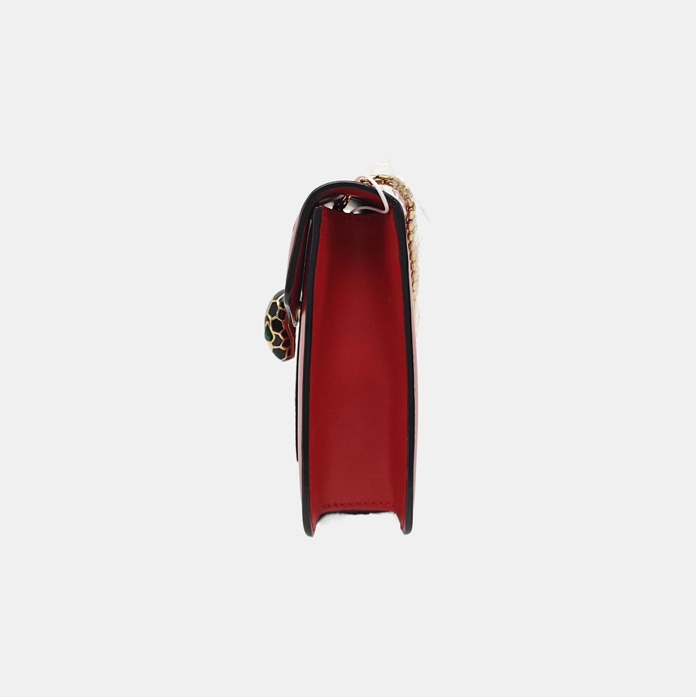 SERPENTI FOREVER Small Calfskin Red