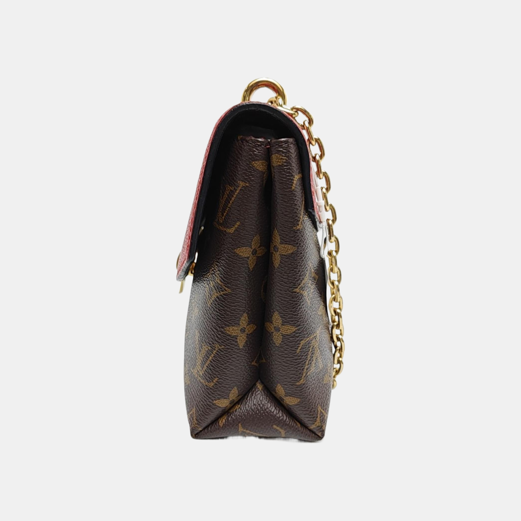 SAINT PLACIDE Monogram Coated Canvas Brown