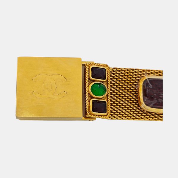 Metal Belt Gold
