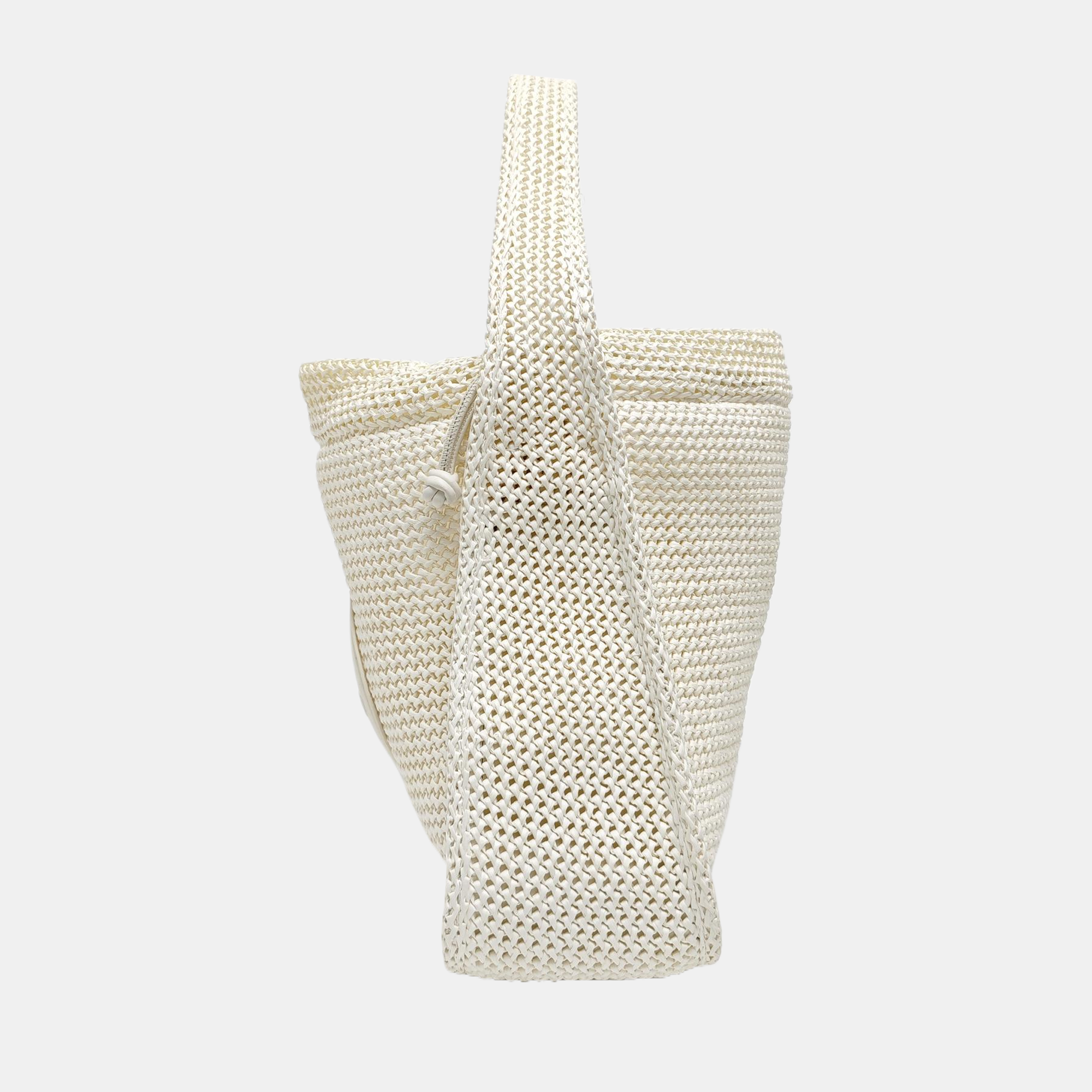 Special Material Shoulder Bag White