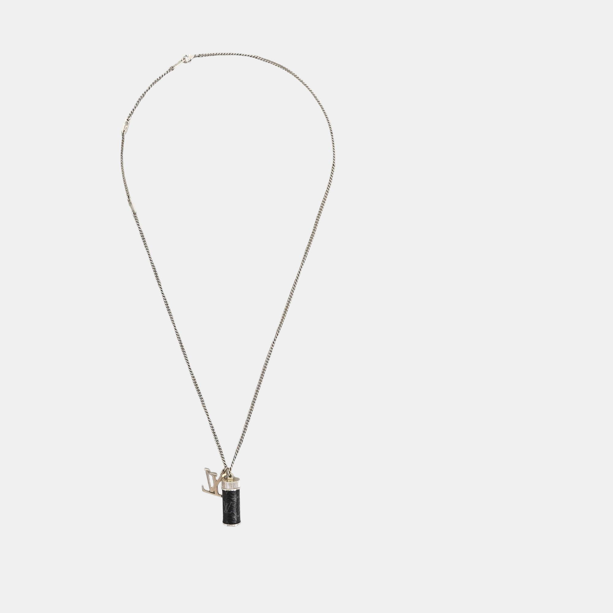 MONOGRAM ECLIPSE Metal Silver Necklace